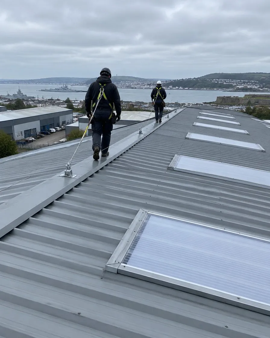 Commercial roofing in Penryn